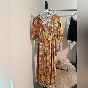 Boho Floral dress